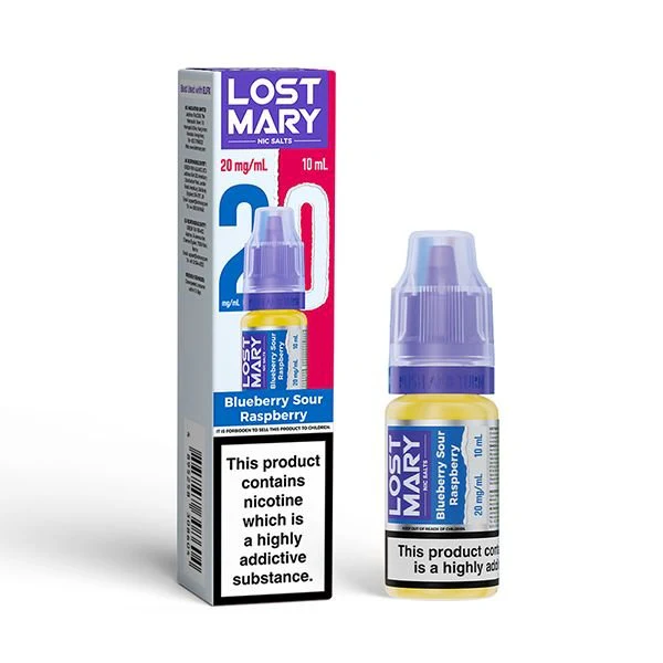 Lost Mary Nic Salt Blueberry Sour Raspberry 10ml E-Liquid