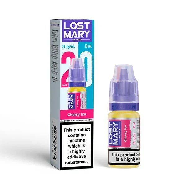 Lost Mary Nic Salt Cherry Ice 10ml E-Liquid