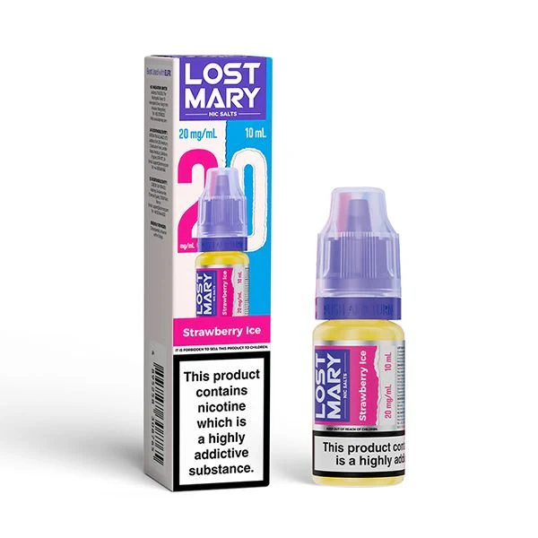 Lost Mary Nic Salt Strawberry Ice 10ml E-Liquid