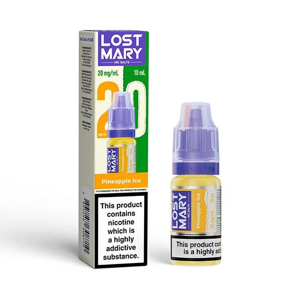 Lost Mary Nic Salt Pineapple Ice 10ml E-Liquid