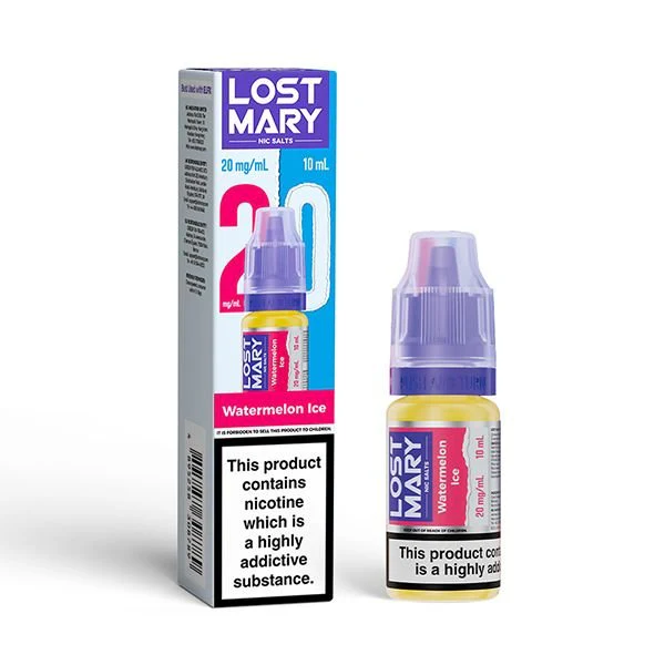 Lost Mary Nic Salt Watermelon Ice 10ml E-Liquid
