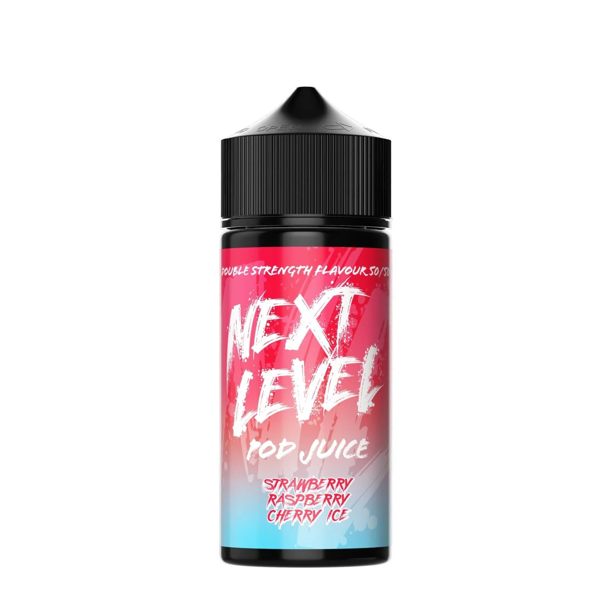 Next Level Pod Juice 100ml Strawberry Raspberry Cherry Ice Shortfill