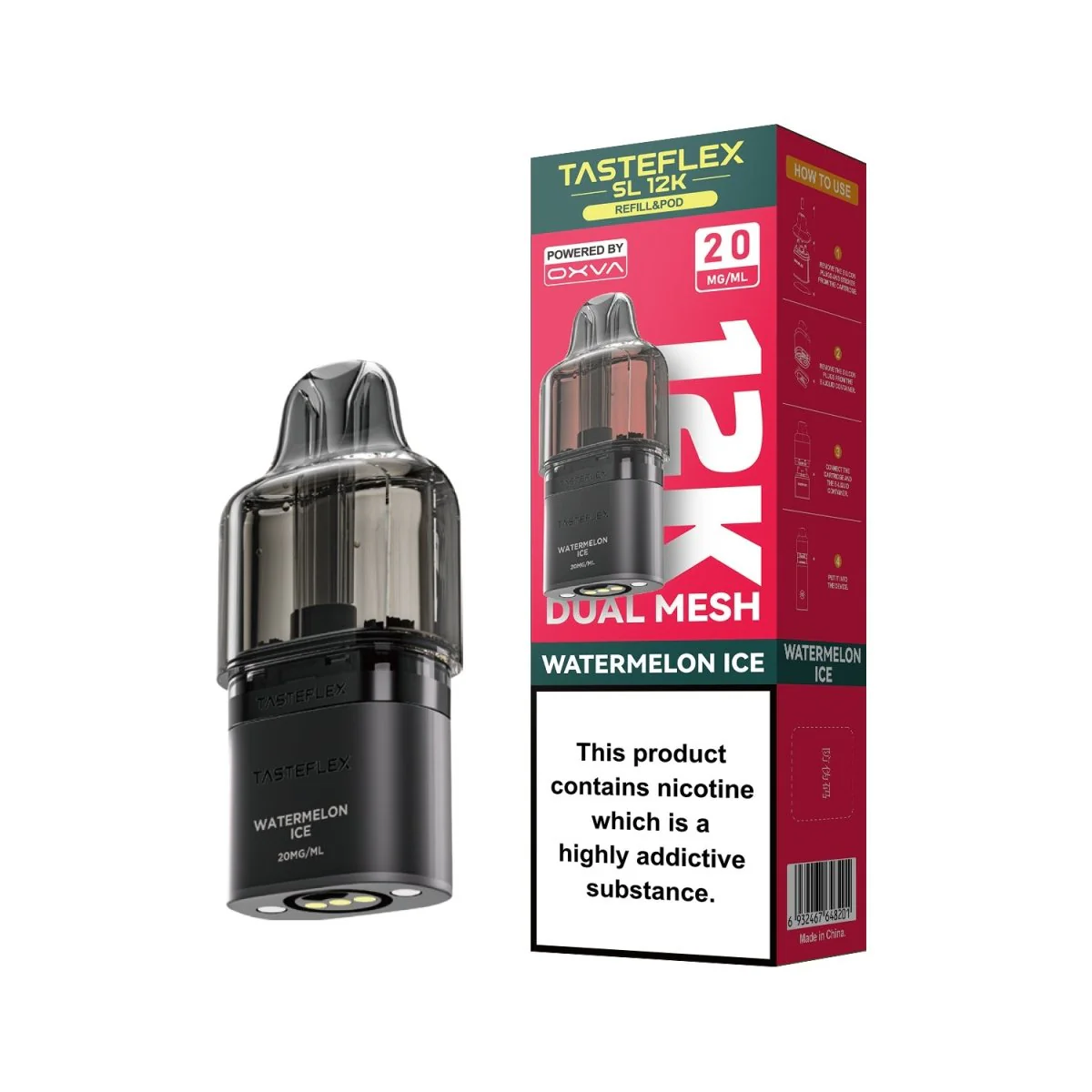 OXVA Tasteflex SL 12K Pre Filled Replacement Pods - Image 10