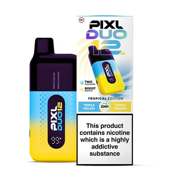 PIXL Duo 12K Pre Filled Pod Vape Kit - Image 13