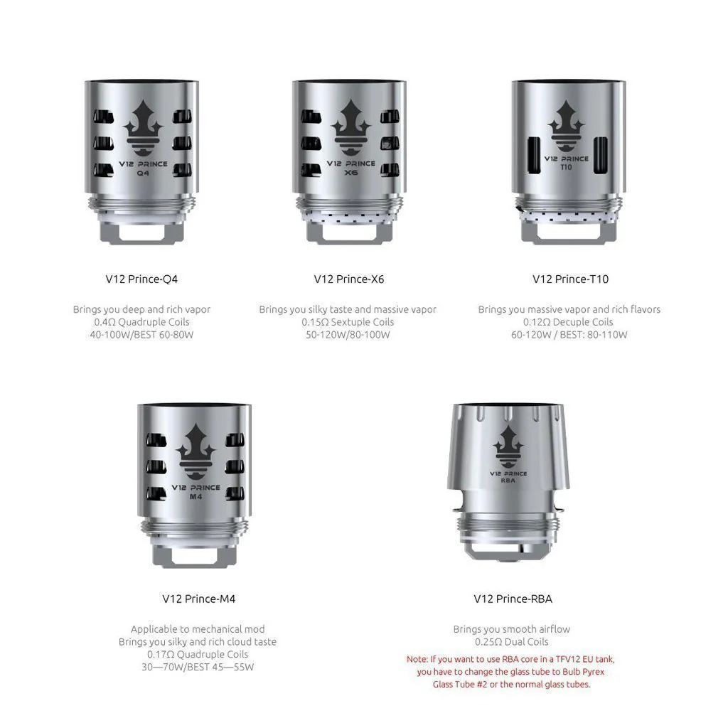 Smok TFV12 Prince Coil 3pk - Image 3