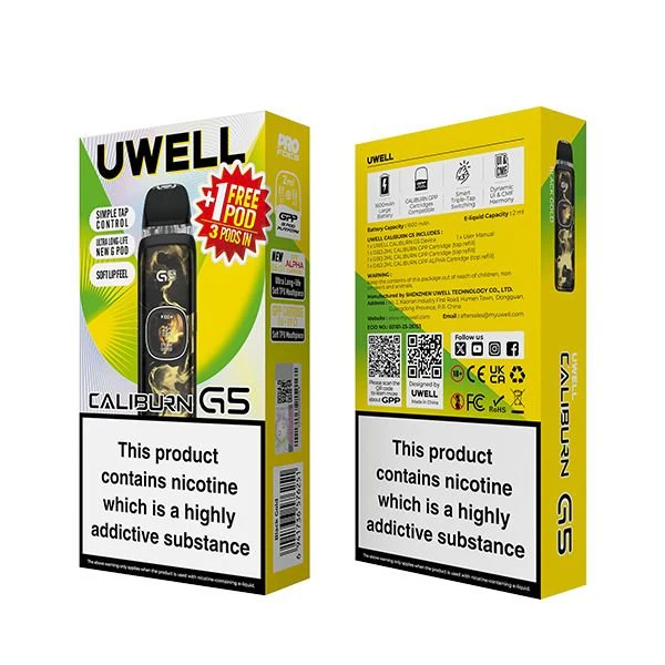 Uwell Caliburn G5 Pod Vape Kit - Image 3