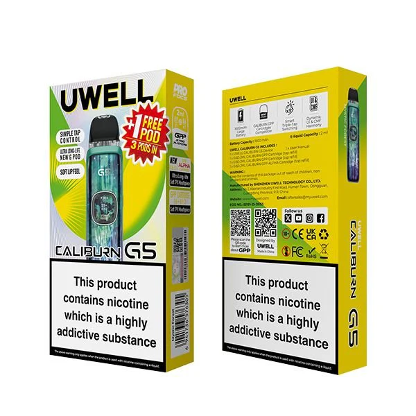 Uwell Caliburn G5 Pod Vape Kit - Image 4