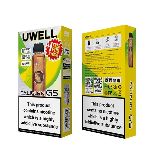 Uwell Caliburn G5 Pod Vape Kit - Image 6