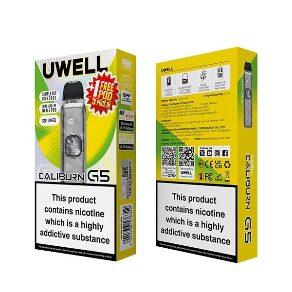 Uwell Caliburn G5 Pod Vape Kit - Image 7