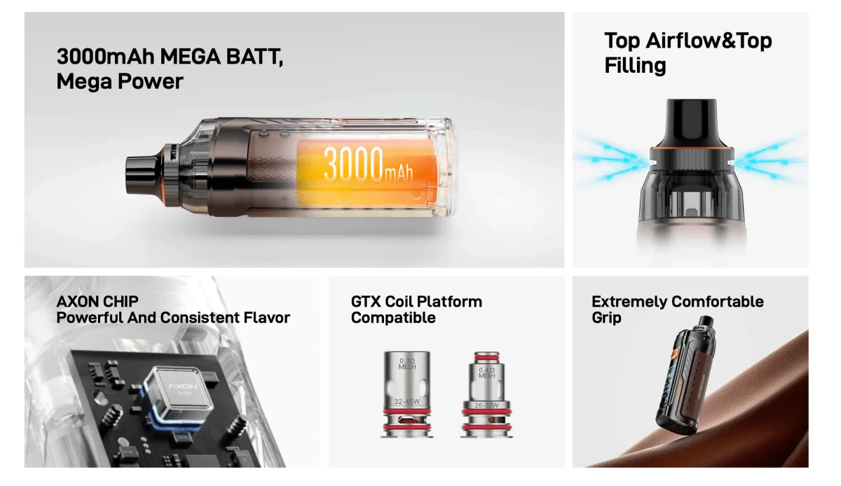 Vaporesso Armour G Pod Vape Kit - Image 12
