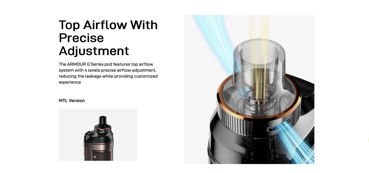 Vaporesso Armour G Pod Vape Kit - Image 14