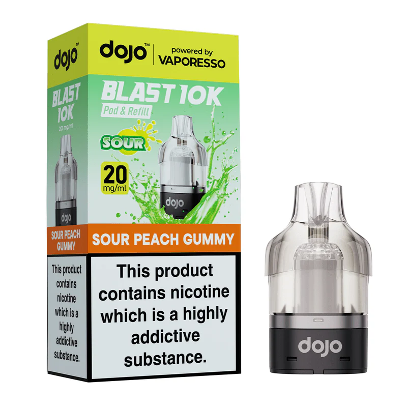 Vaporesso Dojo Blast 10K + Dojo Blast 30k Prefilled Replacement Pods - Image 21