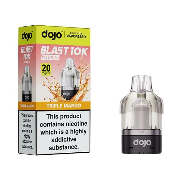 Vaporesso Dojo Blast 10K + Dojo Blast 30k Prefilled Replacement Pods - Image 3