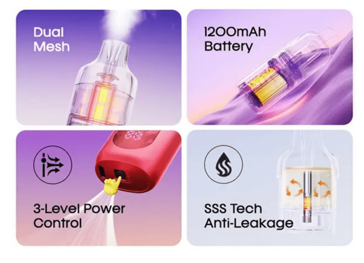 Vaporesso Dojo Blast Pro 30k Prefilled Pod Kit - Image 28