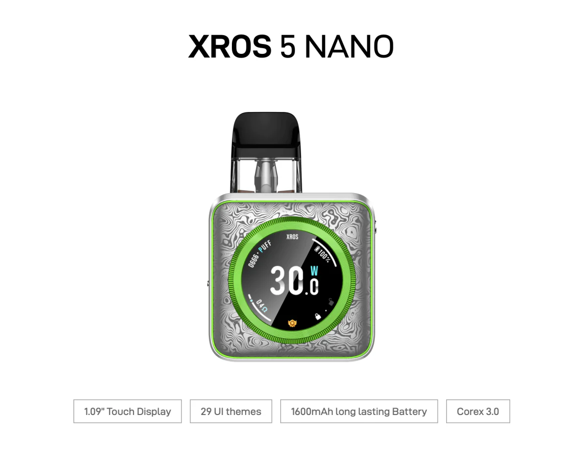 Vaporesso XROS 5 Nano Pod Vape Kit - Image 10