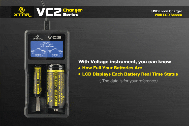 XTAR VC2 Intellicharger - Image 3